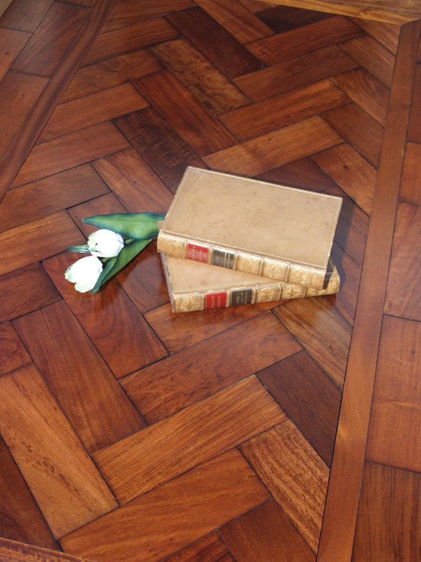 Reclaimed Rhodesian Teak Parquet