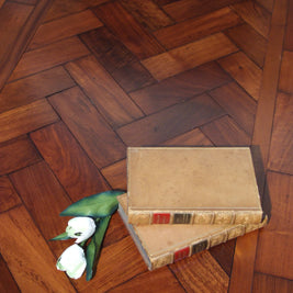 Reclaimed Rhodesian Teak Parquet