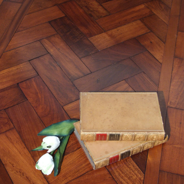 Reclaimed Rhodesian Teak Parquet