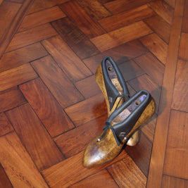 Reclaimed Rhodesian Teak Parquet