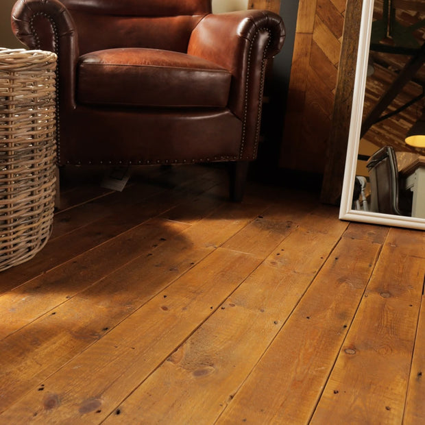 Hastings Reclaimed Pine Plank Flooring