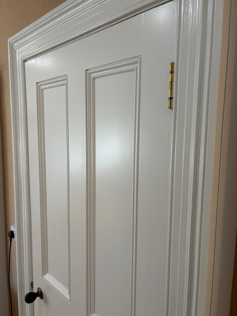 Georgian Style Four Panel Door Plain Mould