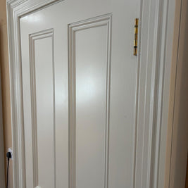 Georgian Style Four Panel Door Plain Mould