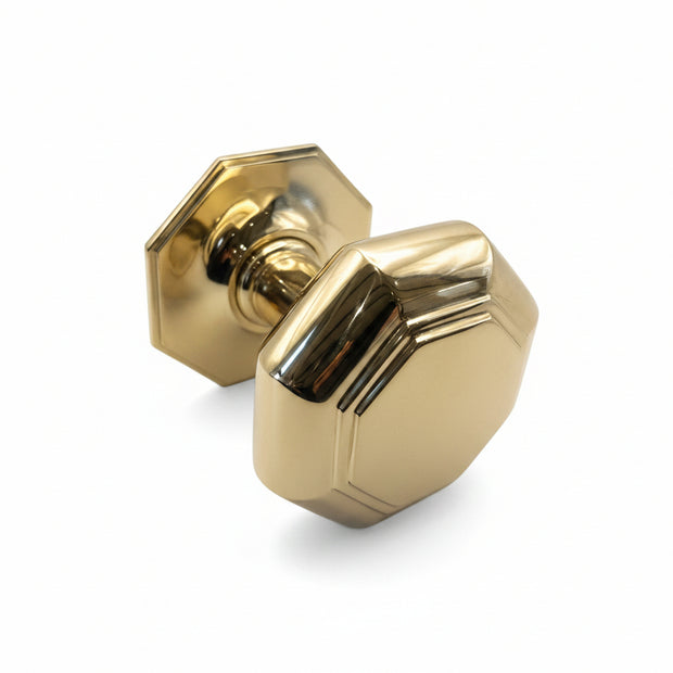 Large Octagonal Door Pull