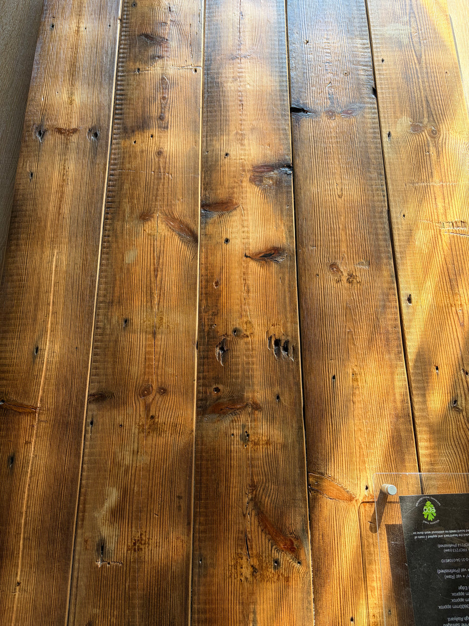 Reclaimed Railway Pine Plank
