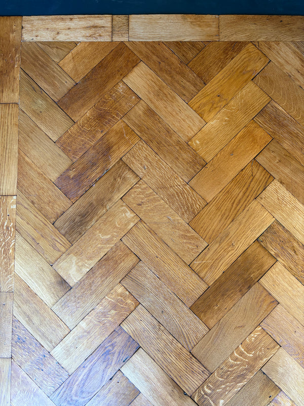 Reclaimed Oak Parquet Bonham Carter House in London