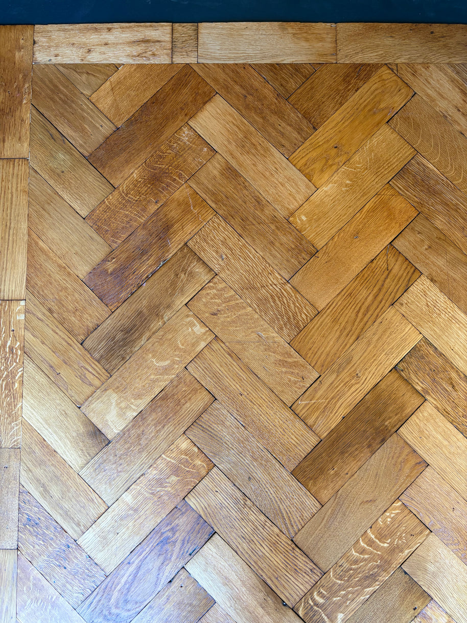Reclaimed Oak Parquet Bonham Carter House in London