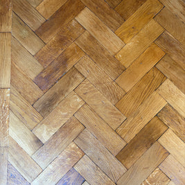 Reclaimed Oak Parquet Bonham Carter House in London