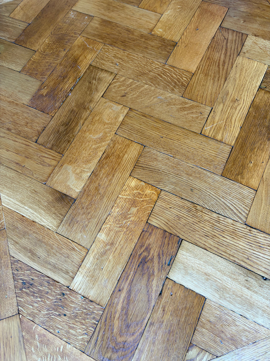 Reclaimed Oak Parquet Bonham Carter House in London