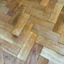 Reclaimed Oak Parquet Bonham Carter House in London