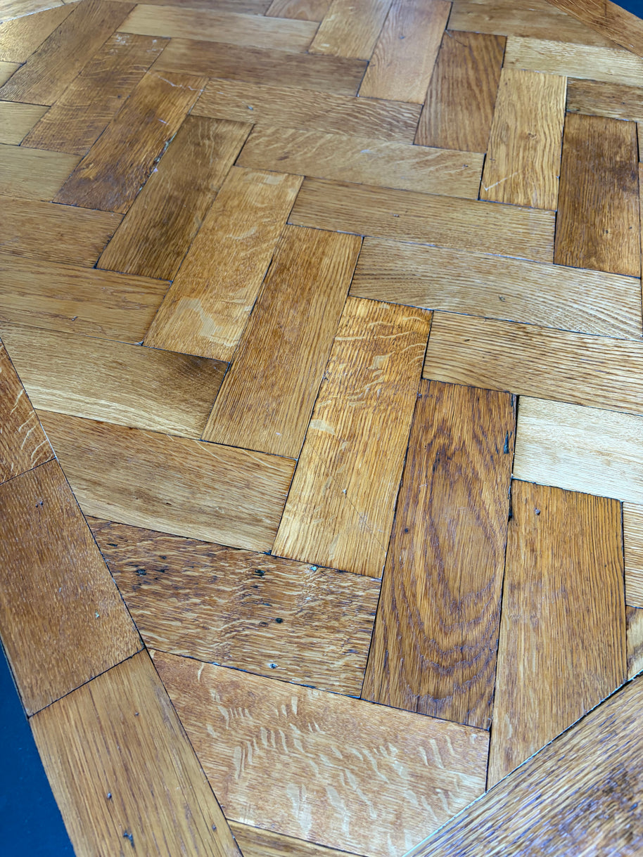 Reclaimed Oak Parquet Bonham Carter House in London