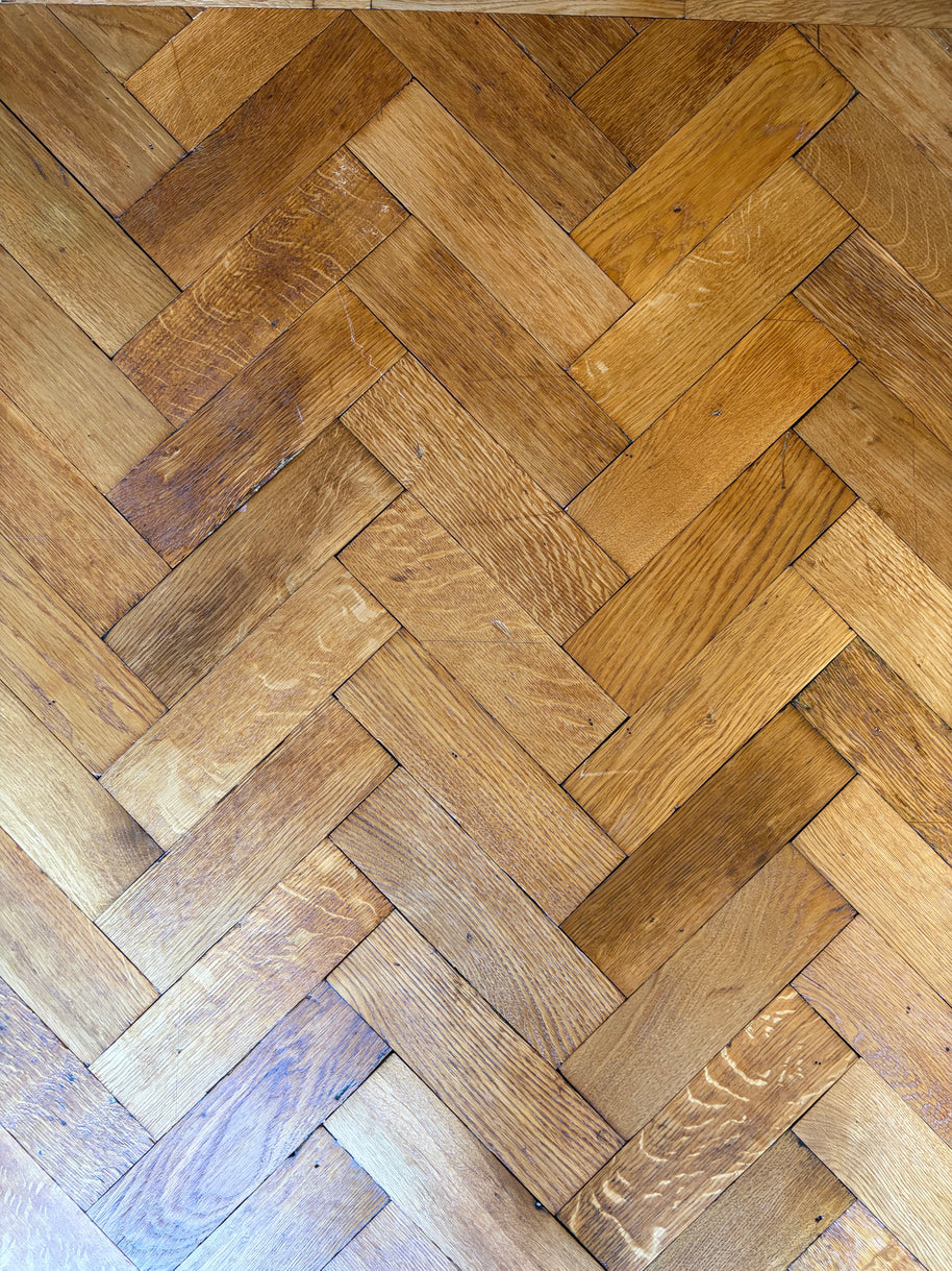 223 x 72 x 20mm Reclaimed Oak Parquet – 41M2 Job Lot