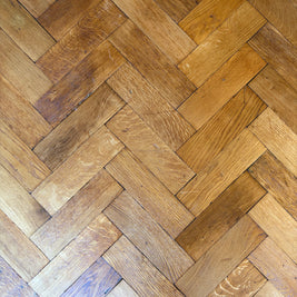 223 x 72 x 20mm Reclaimed Oak Parquet – 41M2 Job Lot