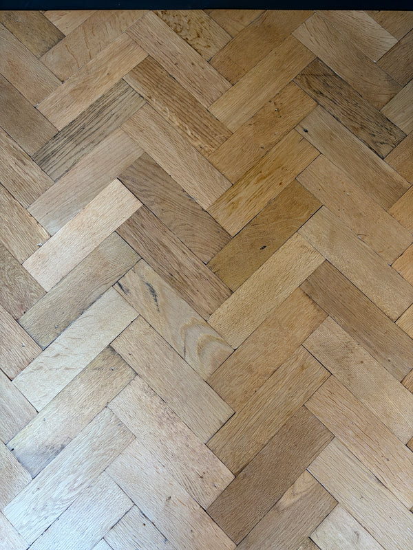 Reclaimed Oak parquet Bonham Carter House in London