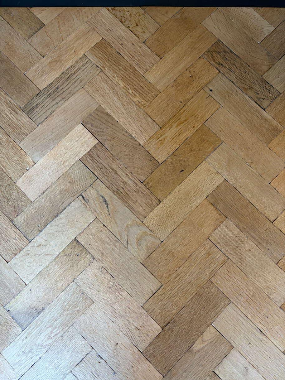 Reclaimed Oak parquet Bonham Carter House in London