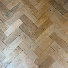 Reclaimed Oak parquet Bonham Carter House in London