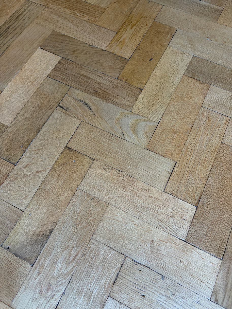 Reclaimed Oak parquet Bonham Carter House in London