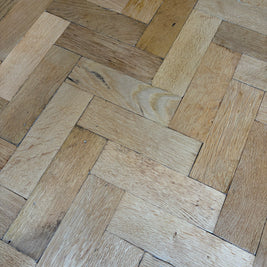 Reclaimed Oak parquet Bonham Carter House in London