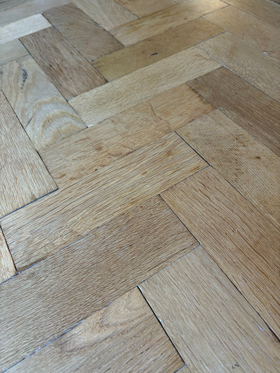 Reclaimed Oak parquet Bonham Carter House in London