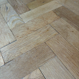 Reclaimed Oak parquet Bonham Carter House in London