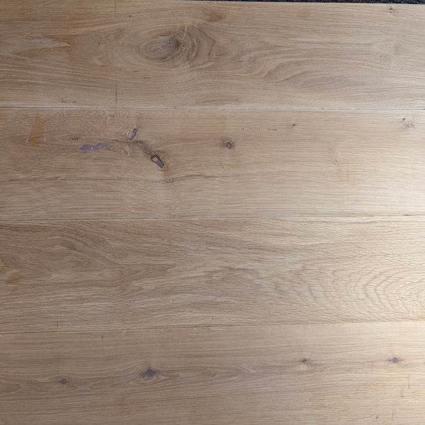 180 x 20mm Pillow Edged (short Lenths 1100mm approx.) Solid Filled Euro Oak Plank Rustic – 73.50M2 Job Lot