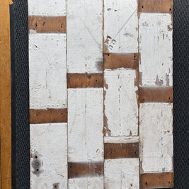Reclaimed Derby industrial pine wall cladding