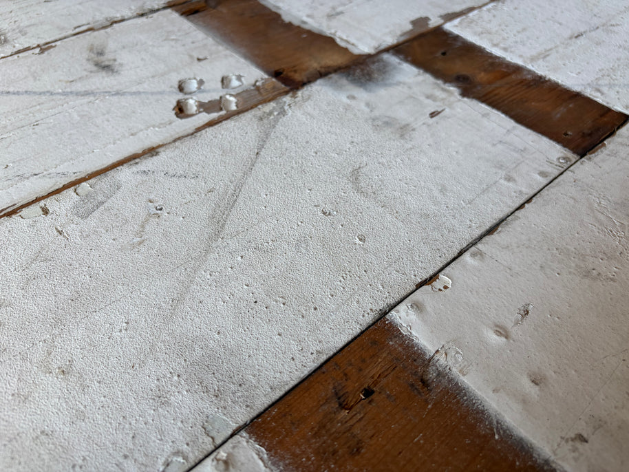 Reclaimed Derby industrial pine wall cladding