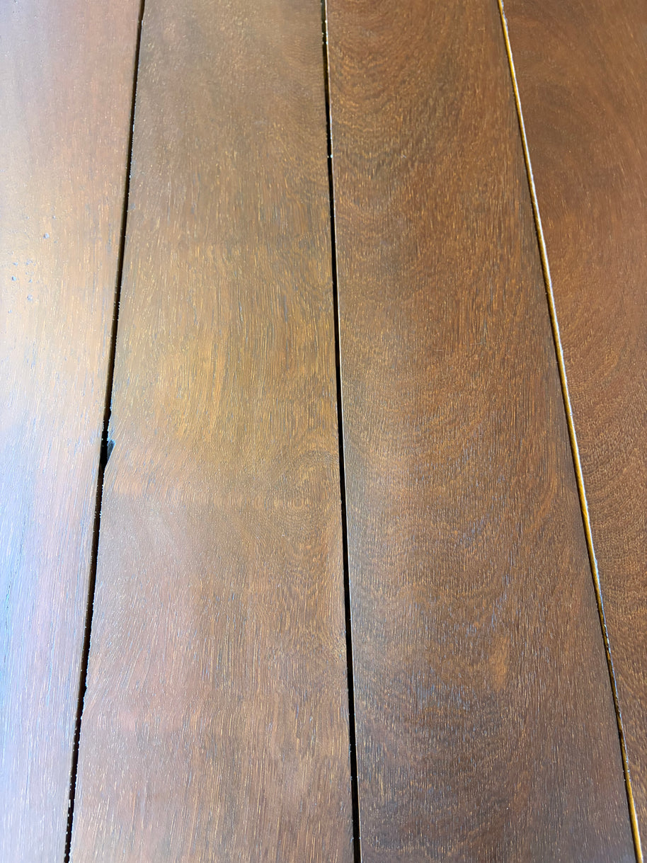 165 x 10mm Approx Reclaimed Ekki Hardwood Plank – 37M2 Job Lot