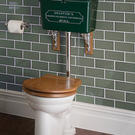 814 Cast Cistern Low-level WC Set