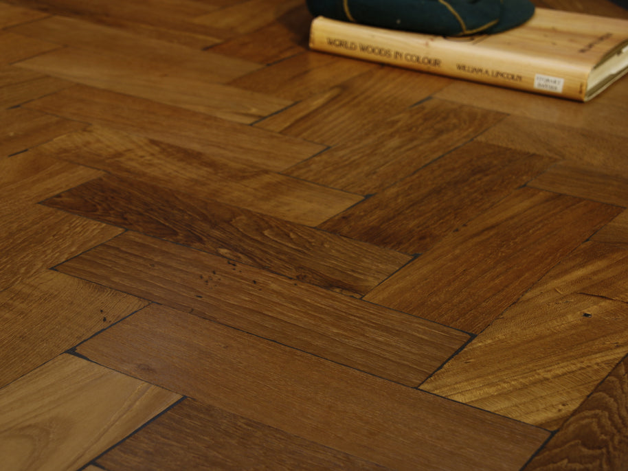 Sir Samuel Kelly Teak Parquet T&G - 5M2 Job Lot