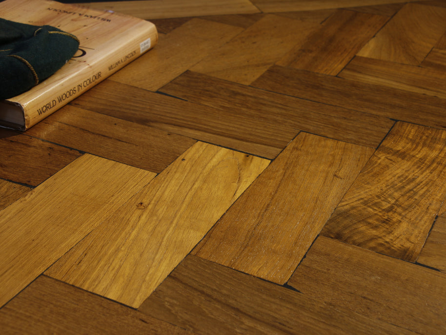 Sir Samuel Kelly Teak Parquet T&G - 5M2 Job Lot