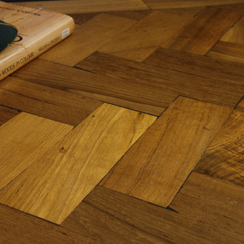 428 x 72 x 28mm Sir Samuel Kelly Teak Parquet T&G - 2.5M2 Job Lot