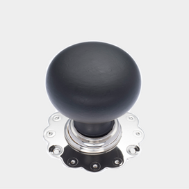 Nickel Ebonised Bun