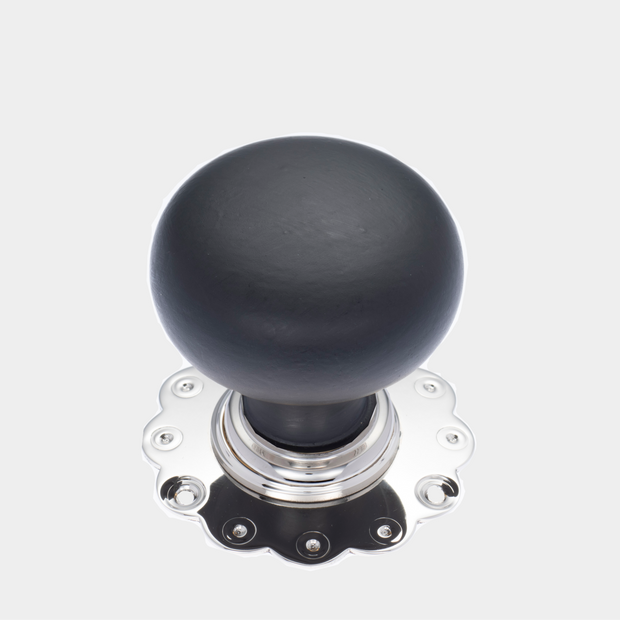 Nickel Ebonised Bun
