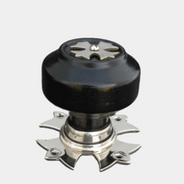 Nickel Ebonised Gothic
