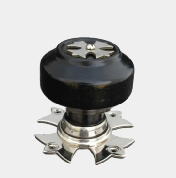 Nickel Ebonised Gothic