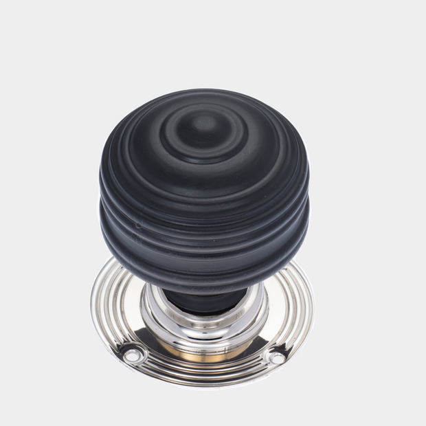 Nickel Ebonised Victorian Royal
