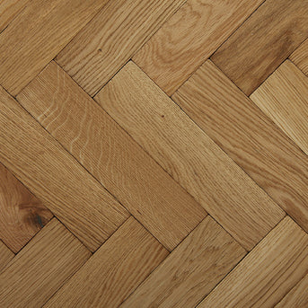Broadleaf Natural Textured Vintage Oak Parquet Flooring