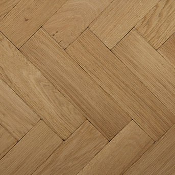 Broadleaf Nude Textured Vintage Oak Parquet Flooring
