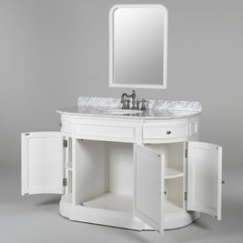 The Regent Single Rounded Vanity Unit