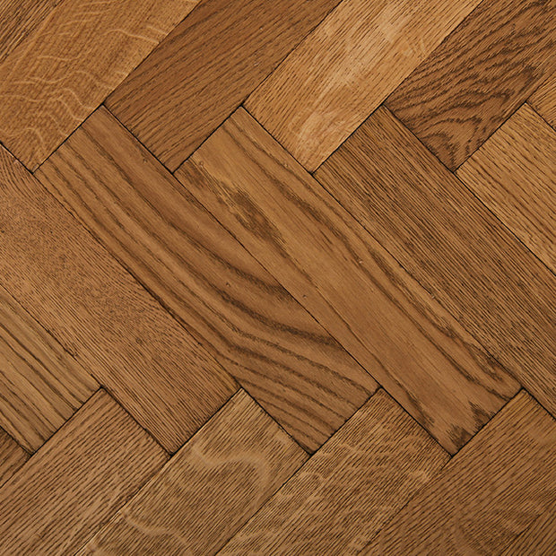 Broadleaf Rich Textured Vintage Oak Parquet Flooring