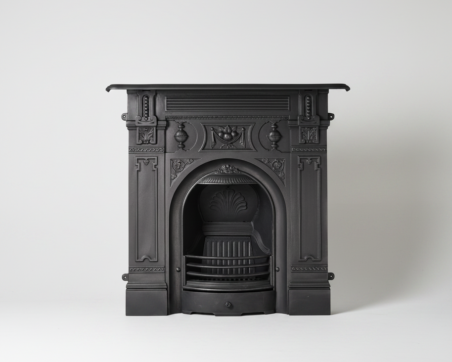 Victorian Style Cast Iron Fireplace
