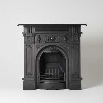 Victorian Style Cast Iron Fireplace