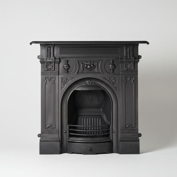Victorian Style Cast Iron Fireplace