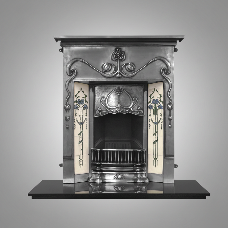 Valentine Cast Iron Combination Fireplace