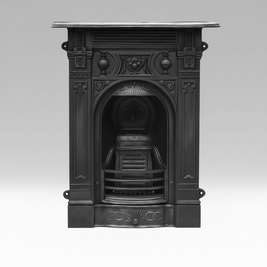 Victorian Small Cast Iron Fireplace