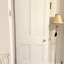 Georgian Style Four Panel Door Plain Mould