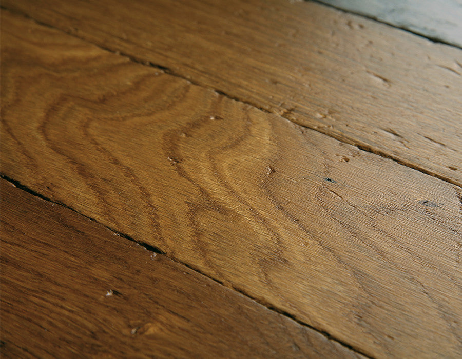Broadleaf Smoked Vintage Oak Parquet Flooring