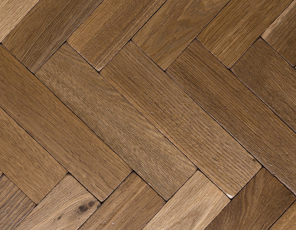 Broadleaf Smoked Vintage Oak Parquet Flooring