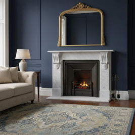 Late Victorian fireplace surround